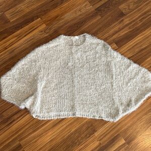 A Beautiful Soul by Altar’d State Cozy Zoya Sweater in Cream & Gold, size B (2X)
